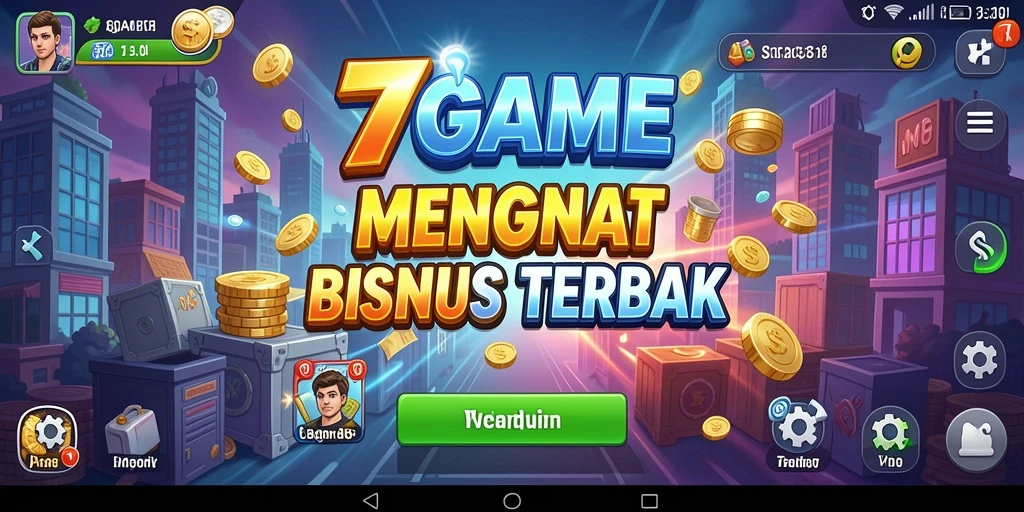 Tampilan gameplay <strong>7GAME</strong> yang menarik dengan elemen Tycoon.