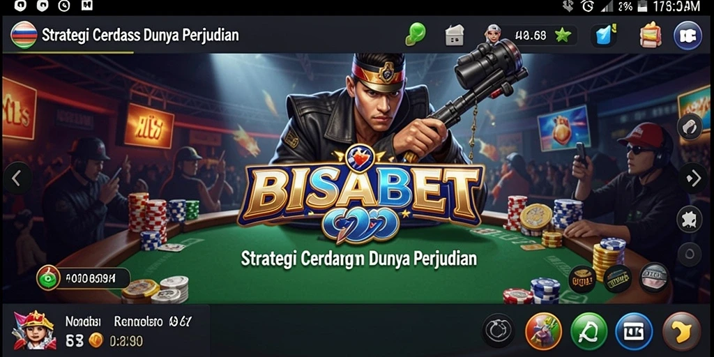 Tampilan gameplay BISABET yang mendebarkan dan penuh strategi.