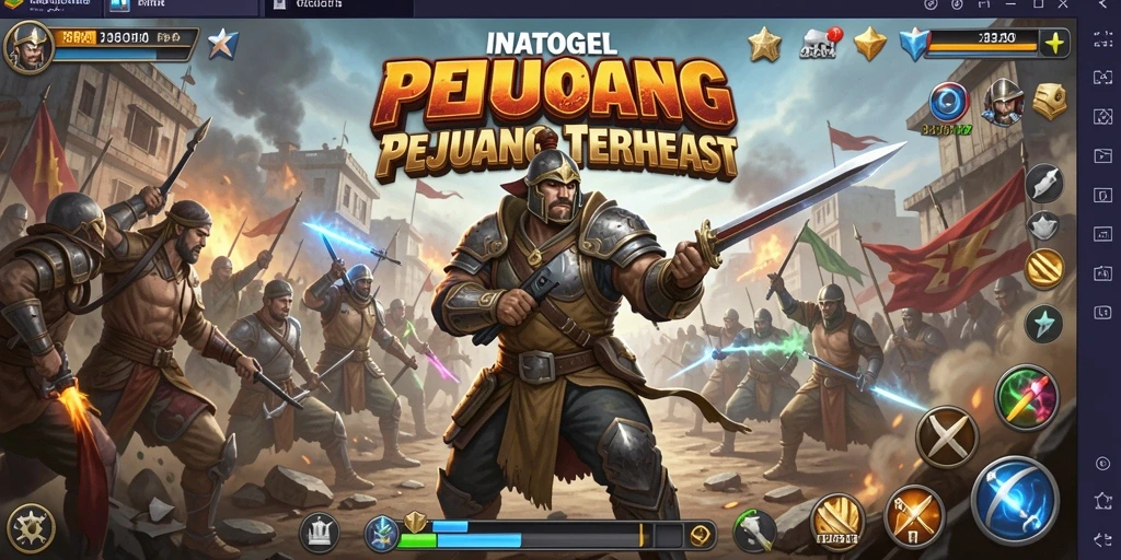 Tangkapan layar INATOGEL menampilkan pertarungan seru dan grafis menawan.