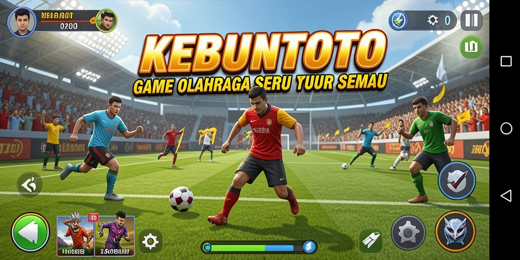 Tampilan menarik dari gameplay KEBUNTOTO yang seru dan kompetitif.