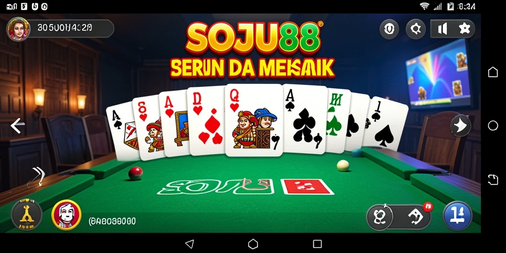 Tampilan gameplay SOJU88 yang menarik dan interaktif.